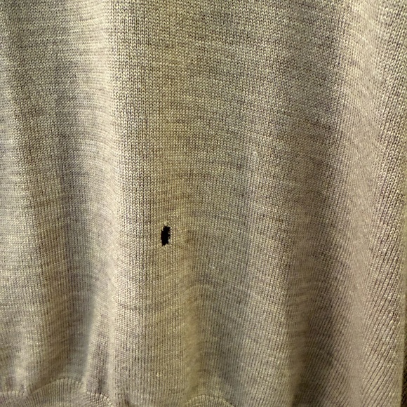 Peter Millar Cream Zip Up Sweater - Picture 4 of 4